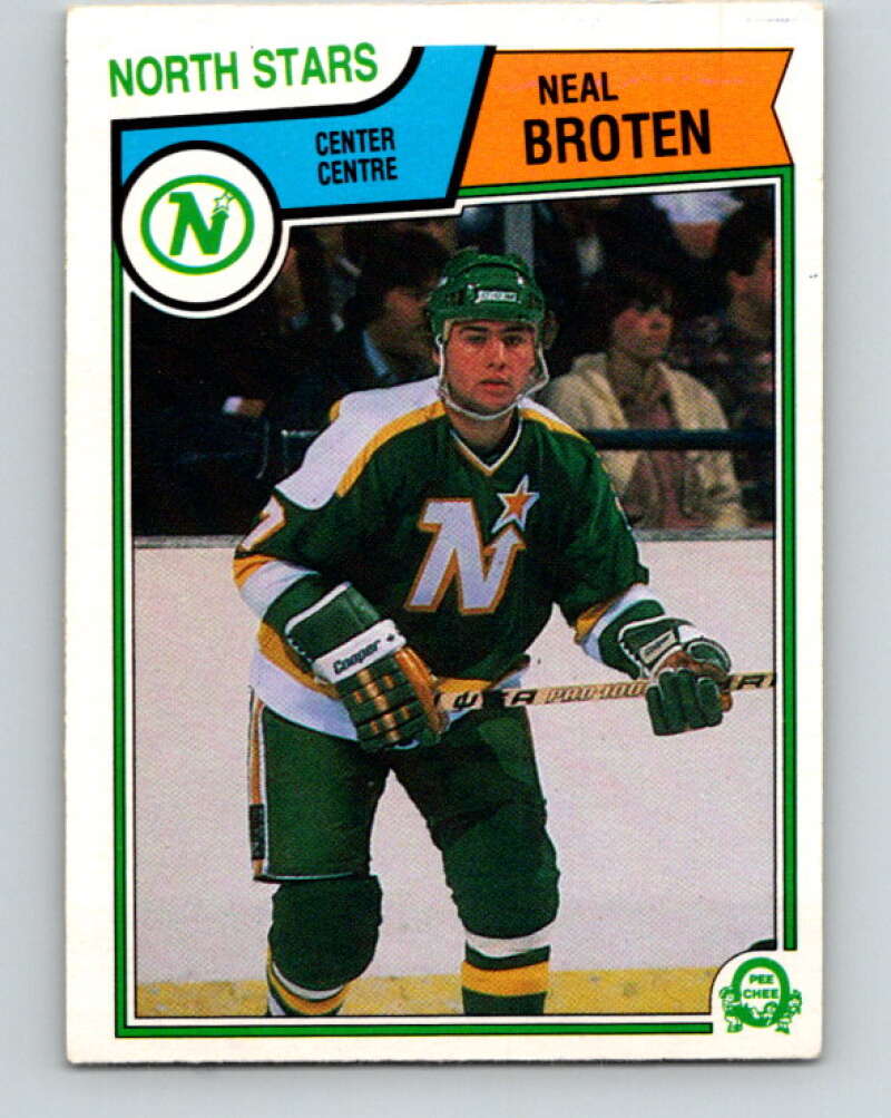 1983-84 O-Pee-Chee #168 Neal Broten  Minnesota North Stars  V27260