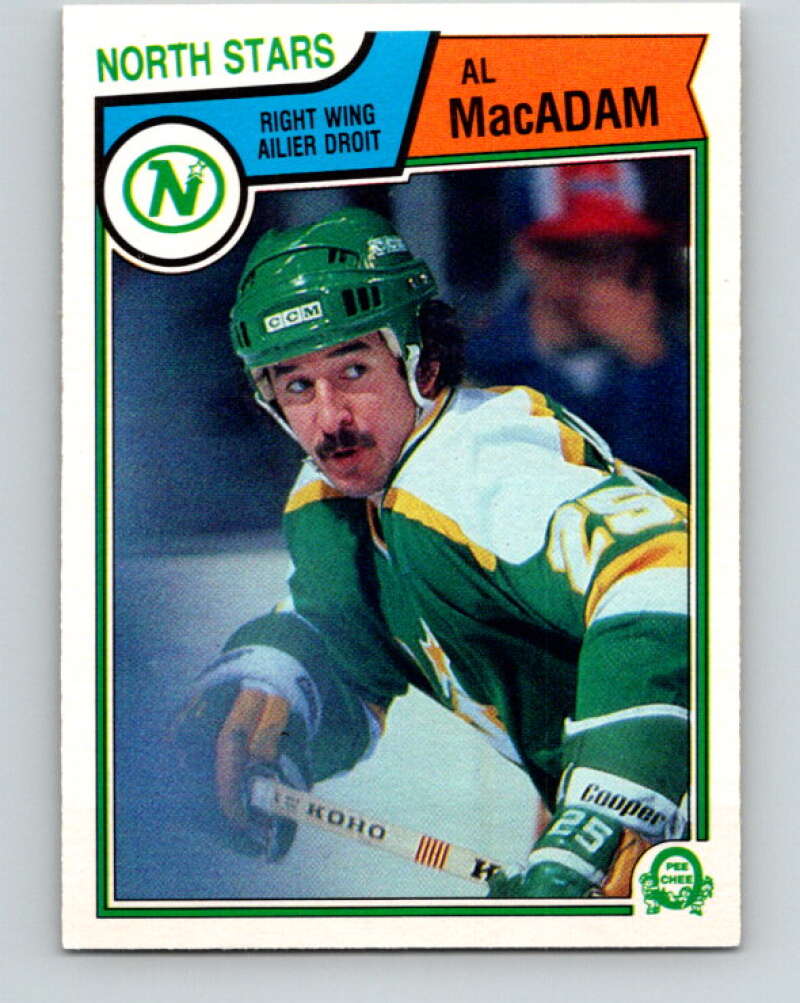 1983-84 O-Pee-Chee #173 Al MacAdam  Minnesota North Stars  V27281