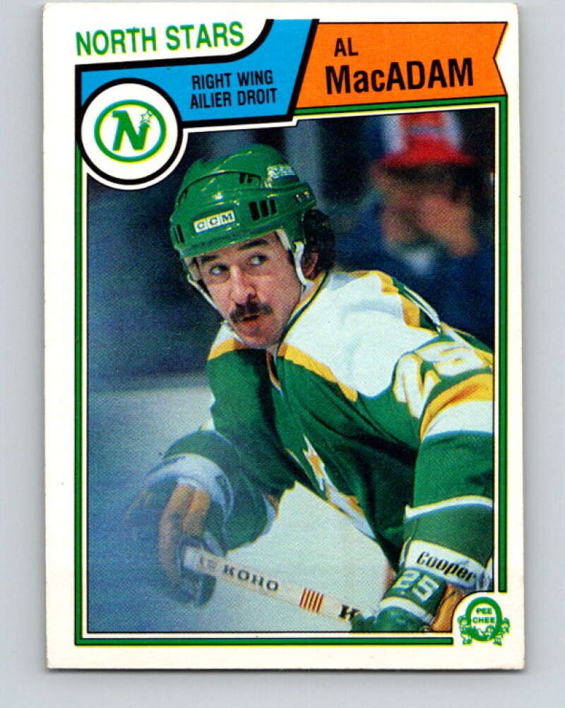 1983-84 O-Pee-Chee #173 Al MacAdam  Minnesota North Stars  V27283