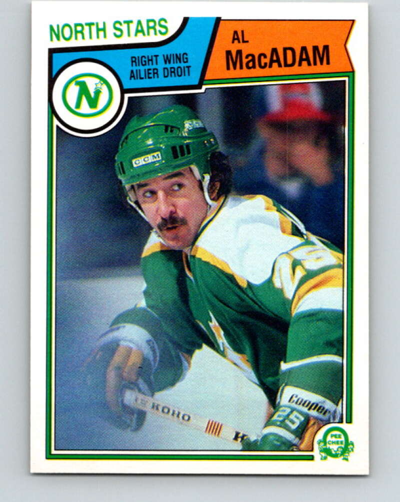 1983-84 O-Pee-Chee #173 Al MacAdam  Minnesota North Stars  V27284