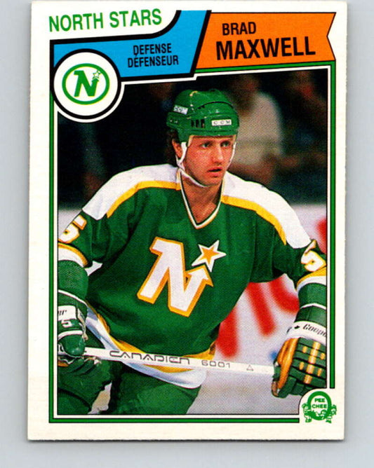 1983-84 O-Pee-Chee #175 Brad Maxwell  Minnesota North Stars  V27290