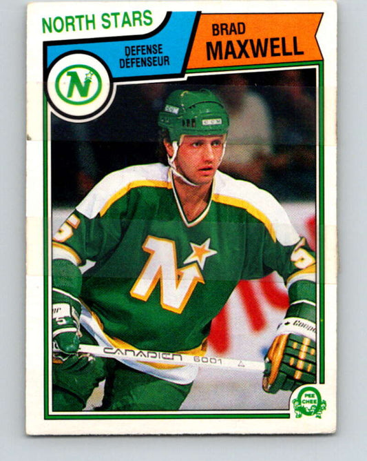 1983-84 O-Pee-Chee #175 Brad Maxwell  Minnesota North Stars  V27291