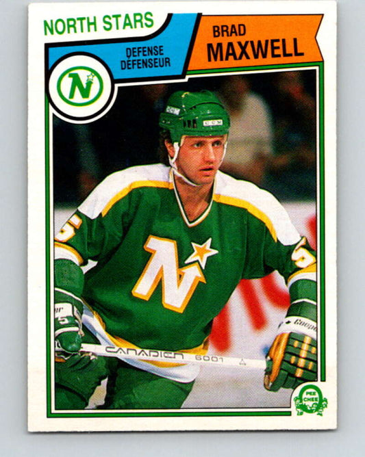 1983-84 O-Pee-Chee #175 Brad Maxwell  Minnesota North Stars  V27292