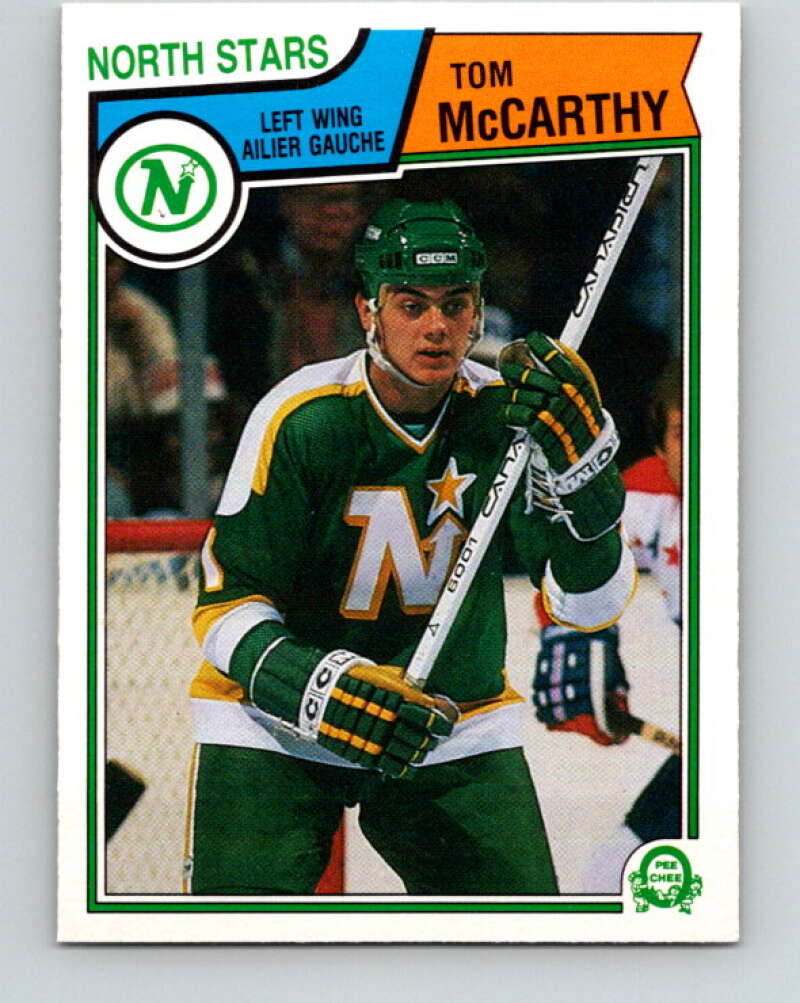 1983-84 O-Pee-Chee #176 Tom McCarthy  Minnesota North Stars  V27293