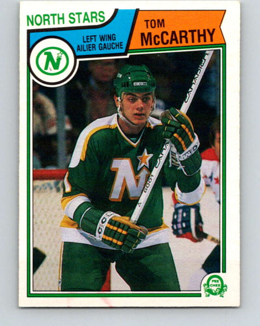 1983-84 O-Pee-Chee #176 Tom McCarthy  Minnesota North Stars  V27295