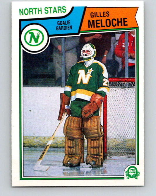 1983-84 O-Pee-Chee #177 Gilles Meloche  Minnesota North Stars  V27297