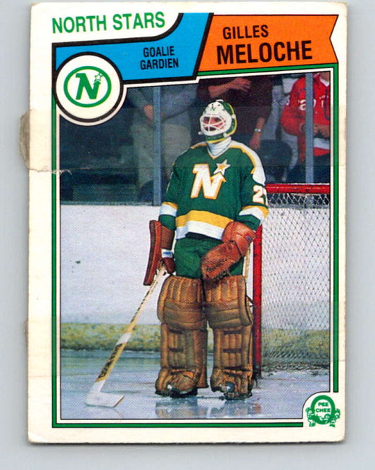 1983-84 O-Pee-Chee #177 Gilles Meloche  Minnesota North Stars  V27299