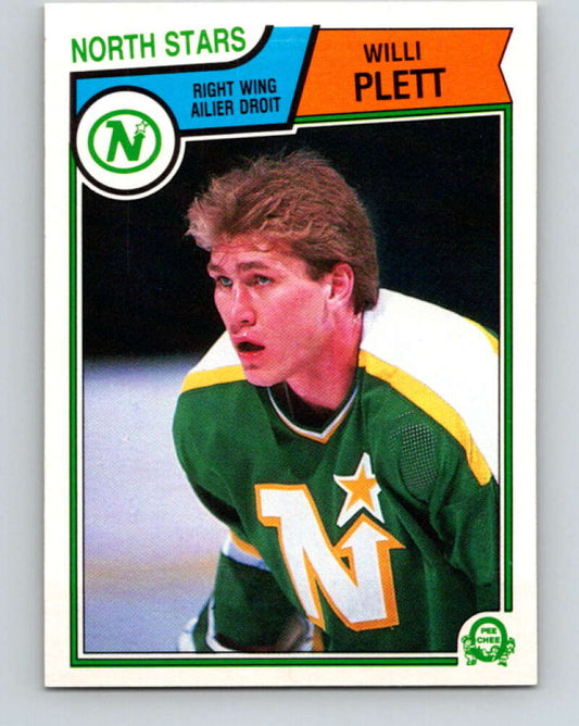 1983-84 O-Pee-Chee #179 Willi Plett  Minnesota North Stars  V27306