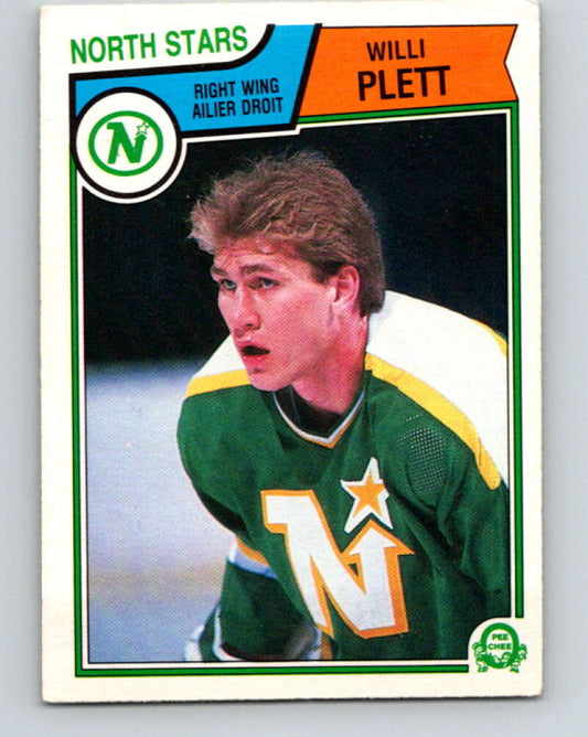 1983-84 O-Pee-Chee #179 Willi Plett  Minnesota North Stars  V27307