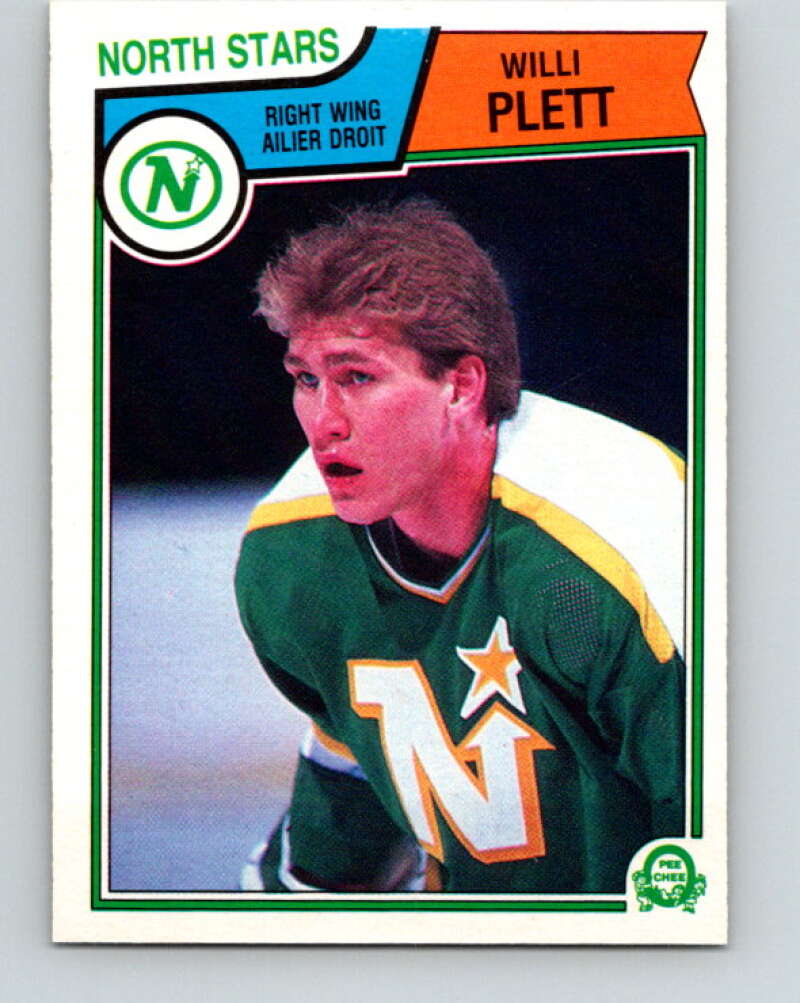 1983-84 O-Pee-Chee #179 Willi Plett  Minnesota North Stars  V27309