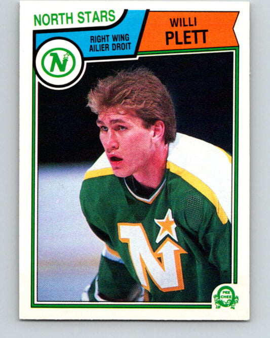 1983-84 O-Pee-Chee #179 Willi Plett  Minnesota North Stars  V27310