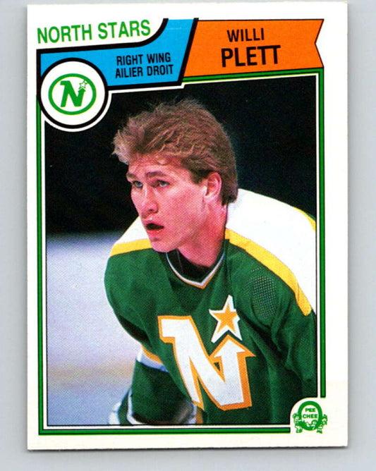 1983-84 O-Pee-Chee #179 Willi Plett  Minnesota North Stars  V27311