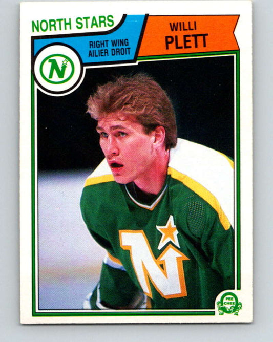 1983-84 O-Pee-Chee #179 Willi Plett  Minnesota North Stars  V27312