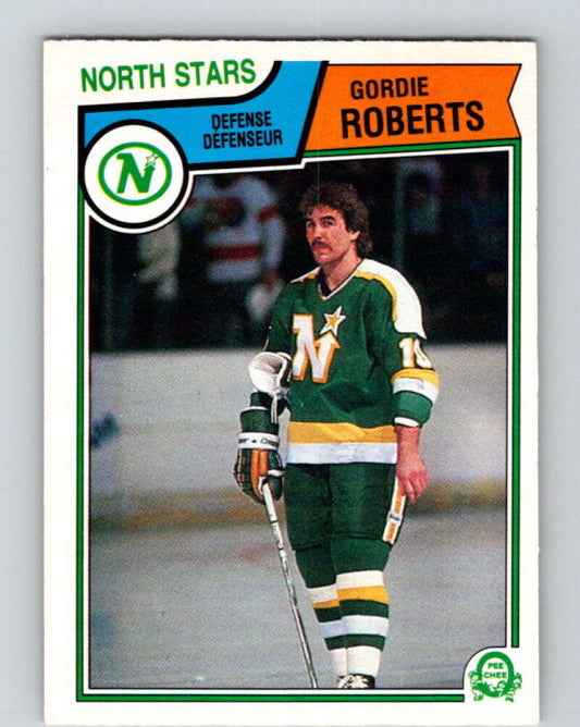 1983-84 O-Pee-Chee #180 Gordie Roberts  Minnesota North Stars  V27316