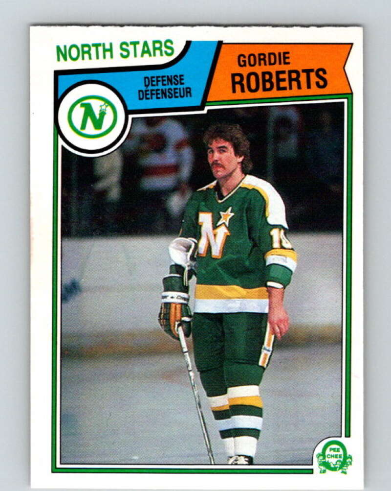 1983-84 O-Pee-Chee #180 Gordie Roberts  Minnesota North Stars  V27318