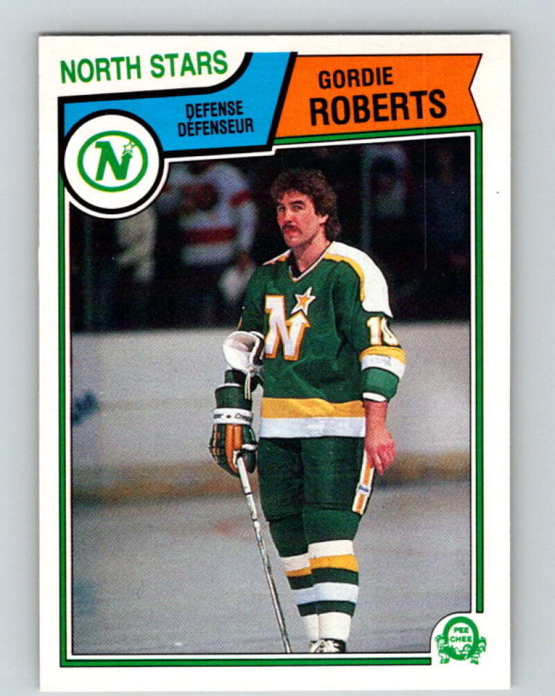 1983-84 O-Pee-Chee #180 Gordie Roberts  Minnesota North Stars  V27319