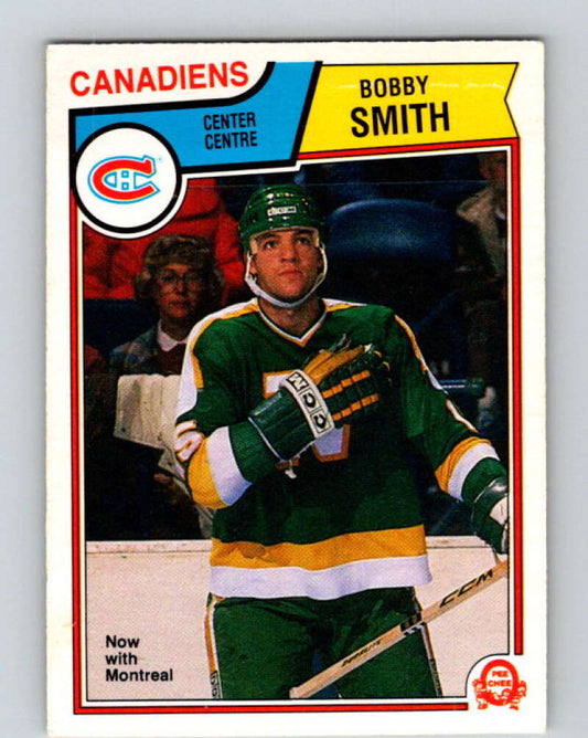 1983-84 O-Pee-Chee #181 Bobby Smith  Montreal Canadiens  V27320