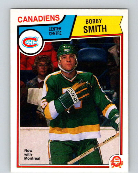 1983-84 O-Pee-Chee #181 Bobby Smith  Montreal Canadiens  V27321