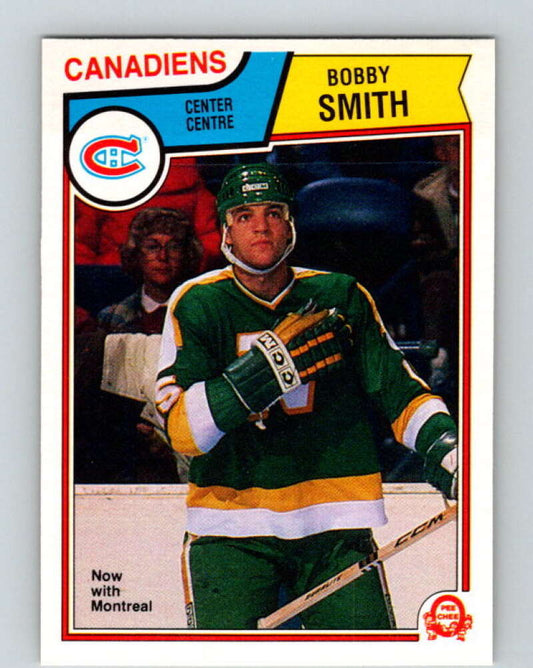 1983-84 O-Pee-Chee #181 Bobby Smith  Montreal Canadiens  V27322
