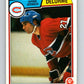 1983-84 O-Pee-Chee #186 Gilbert Delorme  RC Rookie Canadiens  V27338