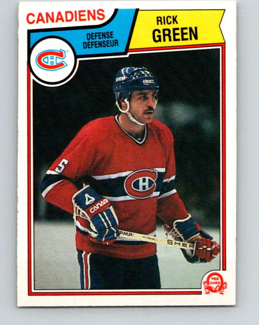 1983-84 O-Pee-Chee #188 Rick Green  Montreal Canadiens  V27342