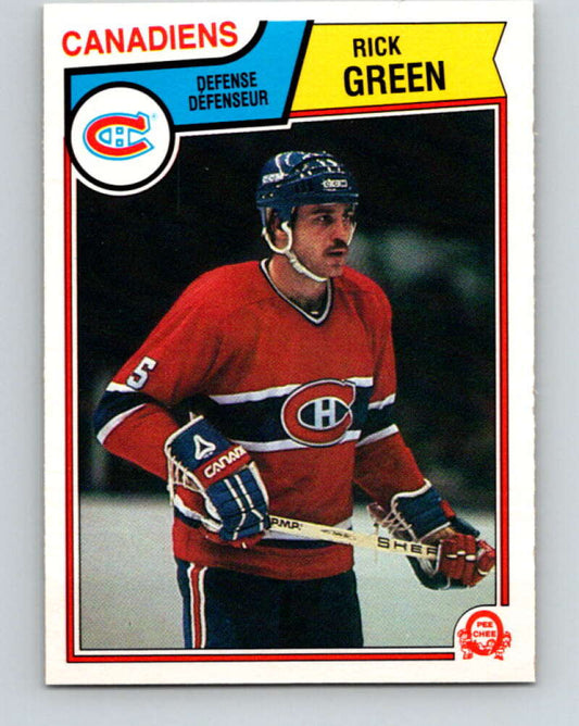 1983-84 O-Pee-Chee #188 Rick Green  Montreal Canadiens  V27343
