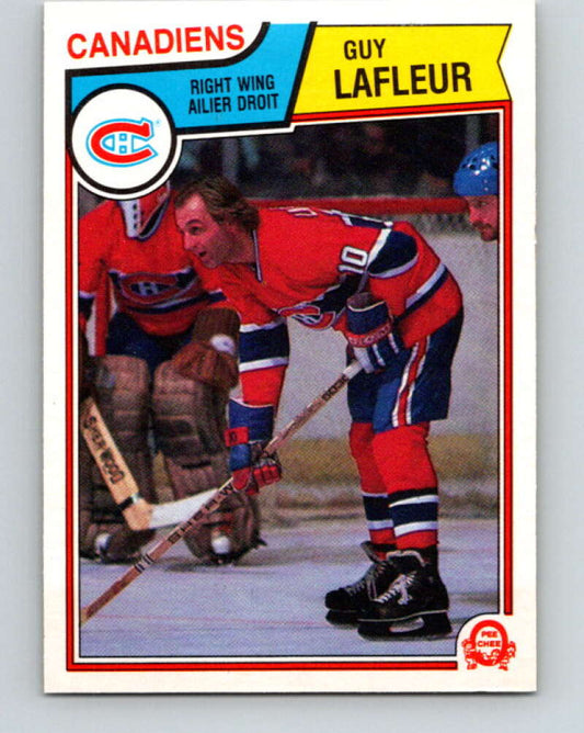 1983-84 O-Pee-Chee #189 Guy Lafleur  Montreal Canadiens  V27345