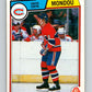 1983-84 O-Pee-Chee #191 Pierre Mondou  Montreal Canadiens  V27352