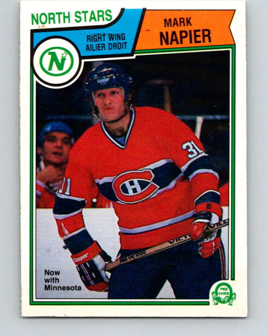 1983-84 O-Pee-Chee #192 Mark Napier  Minnesota North Stars  V27354