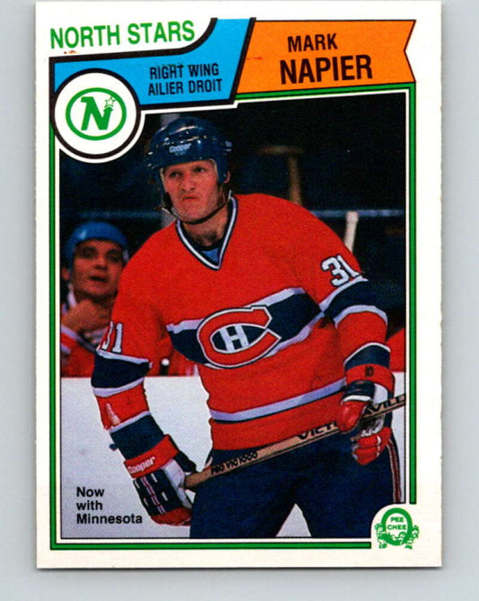 1983-84 O-Pee-Chee #192 Mark Napier  Minnesota North Stars  V27355