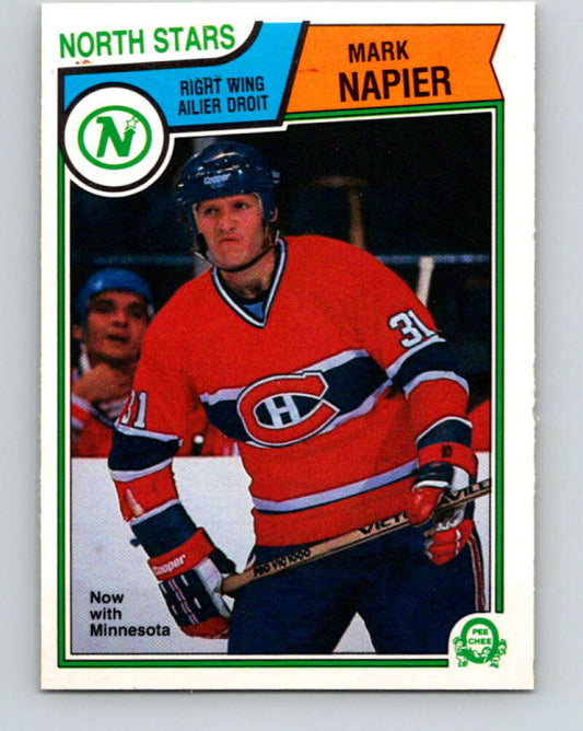 1983-84 O-Pee-Chee #192 Mark Napier  Minnesota North Stars  V27356