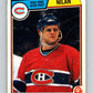 1983-84 O-Pee-Chee #194 Chris Nilan  RC Rookie Montreal Canadiens  V27358