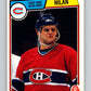 1983-84 O-Pee-Chee #194 Chris Nilan  RC Rookie Montreal Canadiens  V27363