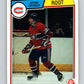 1983-84 O-Pee-Chee #196 Bill Root  RC Rookie Montreal Canadiens  V27368