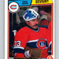 1983-84 O-Pee-Chee #197 Richard Sevigny  Montreal Canadiens  V27369