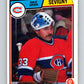 1983-84 O-Pee-Chee #197 Richard Sevigny  Montreal Canadiens  V27371