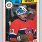 1983-84 O-Pee-Chee #197 Richard Sevigny  Montreal Canadiens  V27372