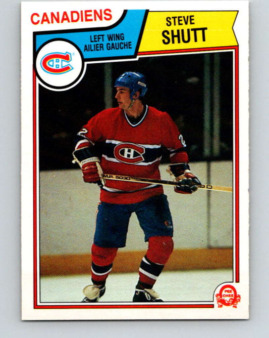 1983-84 O-Pee-Chee #198 Steve Shutt  Montreal Canadiens  V27373