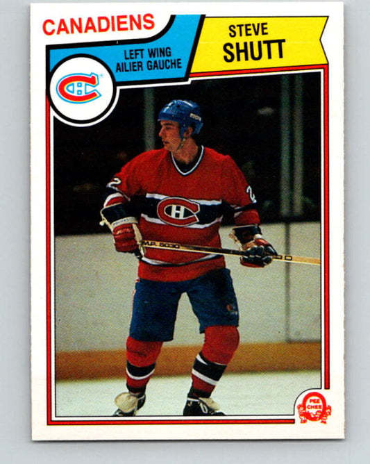 1983-84 O-Pee-Chee #198 Steve Shutt  Montreal Canadiens  V27374