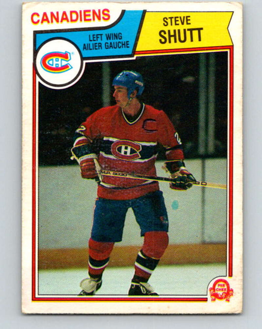 1983-84 O-Pee-Chee #198 Steve Shutt  Montreal Canadiens  V27376