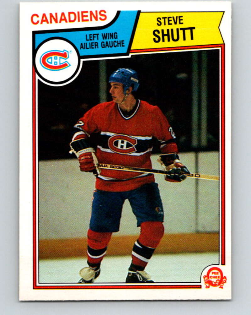 1983-84 O-Pee-Chee #198 Steve Shutt  Montreal Canadiens  V27378