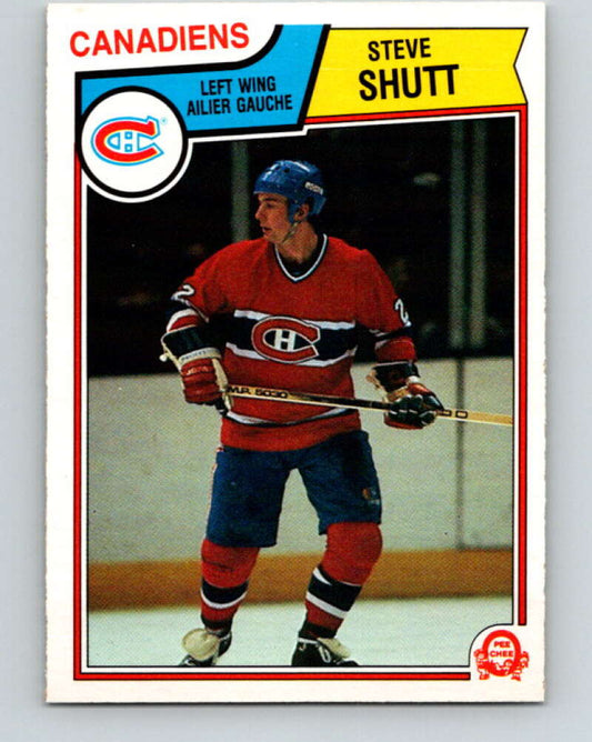 1983-84 O-Pee-Chee #198 Steve Shutt  Montreal Canadiens  V27379