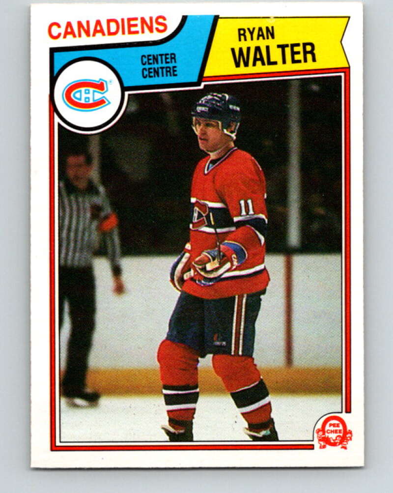 1983-84 O-Pee-Chee #200 Ryan Walter  Montreal Canadiens  V27383