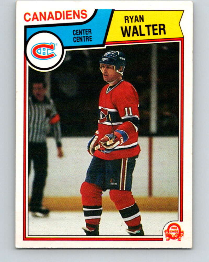 1983-84 O-Pee-Chee #200 Ryan Walter  Montreal Canadiens  V27384