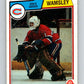1983-84 O-Pee-Chee #201 Rick Wamsley  Montreal Canadiens  V27385