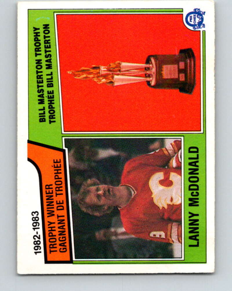 1983-84 O-Pee-Chee #208 Lanny McDonald  Calgary Flames  V27401