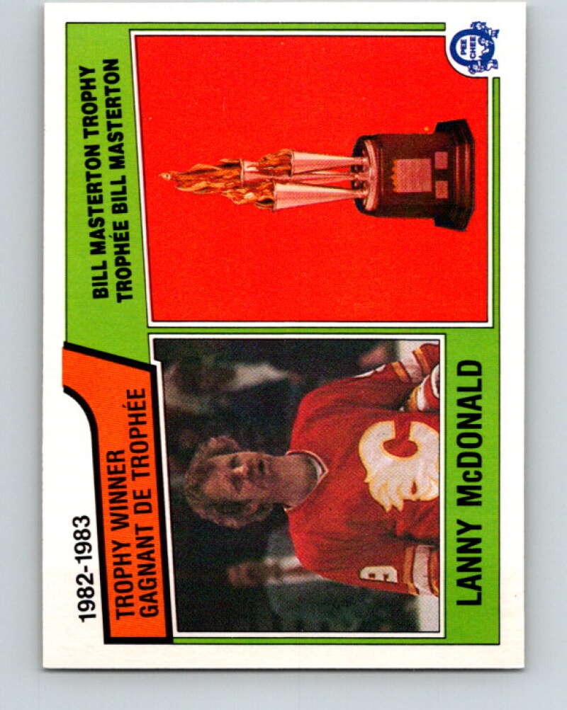 1983-84 O-Pee-Chee #208 Lanny McDonald  Calgary Flames  V27403