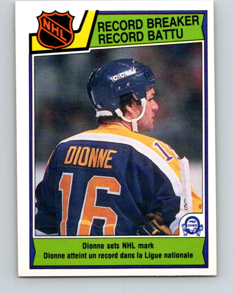 1983-84 O-Pee-Chee #211 Marcel Dionne RB  Los Angeles Kings  V27410