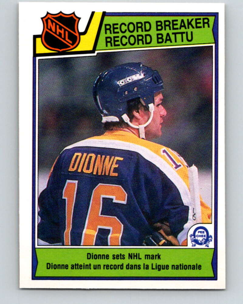 1983-84 O-Pee-Chee #211 Marcel Dionne RB  Los Angeles Kings  V27411