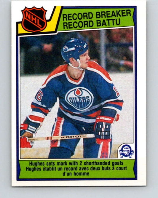 1983-84 O-Pee-Chee #213 Pat Hughes RB  Edmonton Oilers  V27413